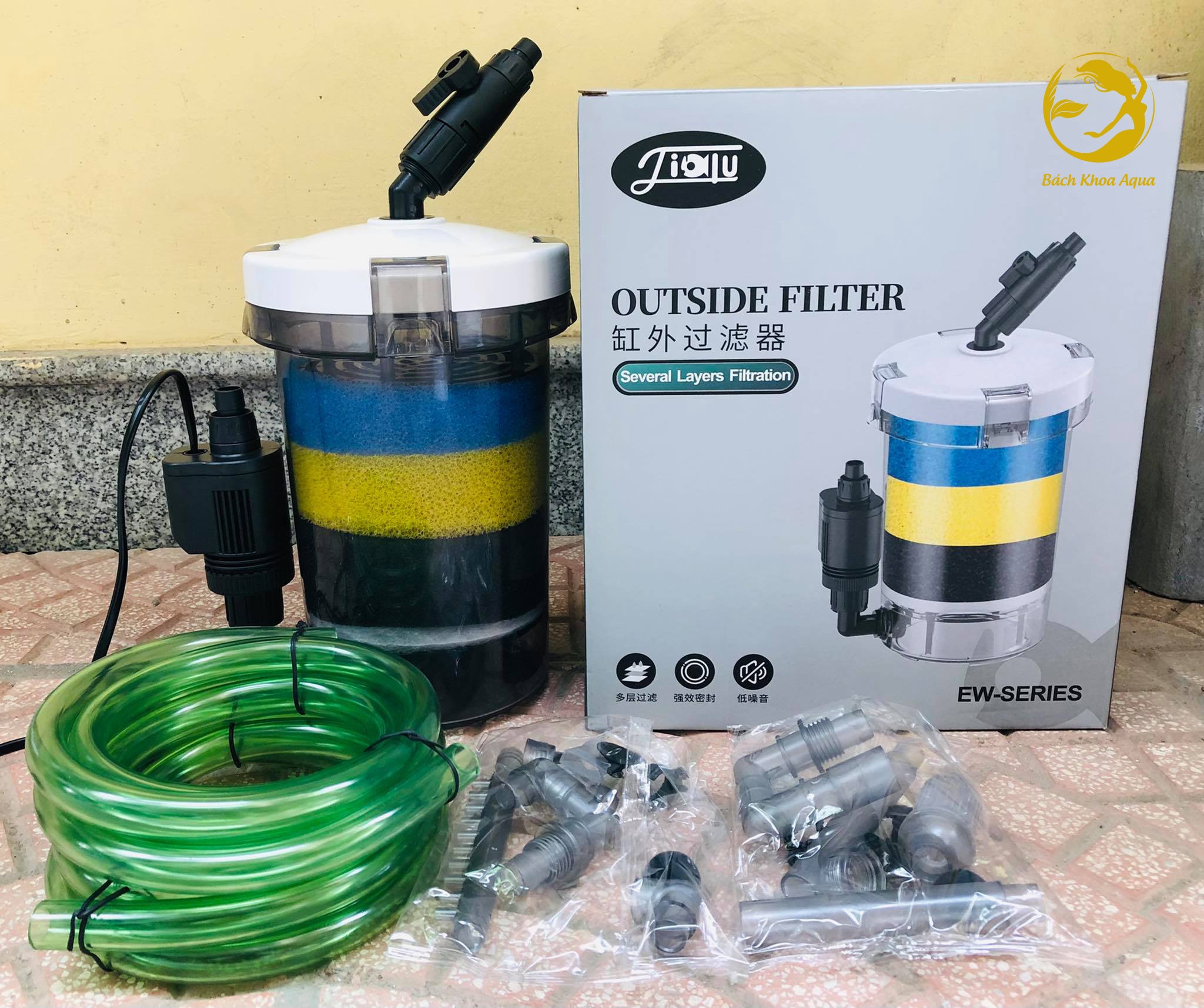 Lọc phụ có bơm trong suốt EW 603B và EW 604B